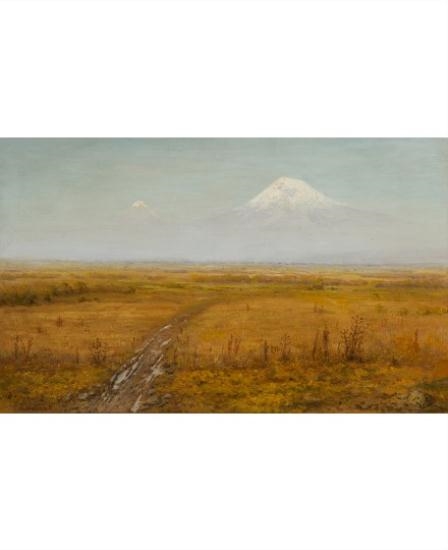Mount Ararat by Georgii Zakharovitch Bashindzhagian