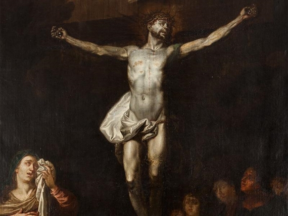 Crucifixion by Abraham van Diepenbeeck