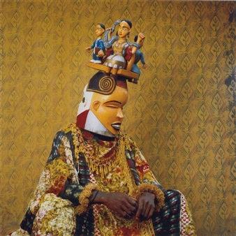 Mami Wata [Mask] [Masquerade Alok Village] Nigeria - Phyllis Galembo
