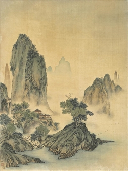 MOUNTAIN PAVILION - An He