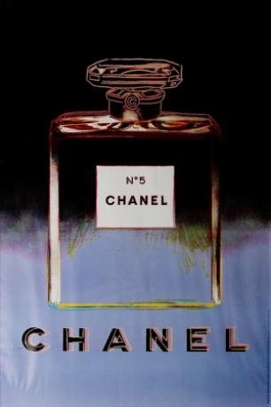 Vintage Chanel No. 5 Andy Warhol For Chanel Poster