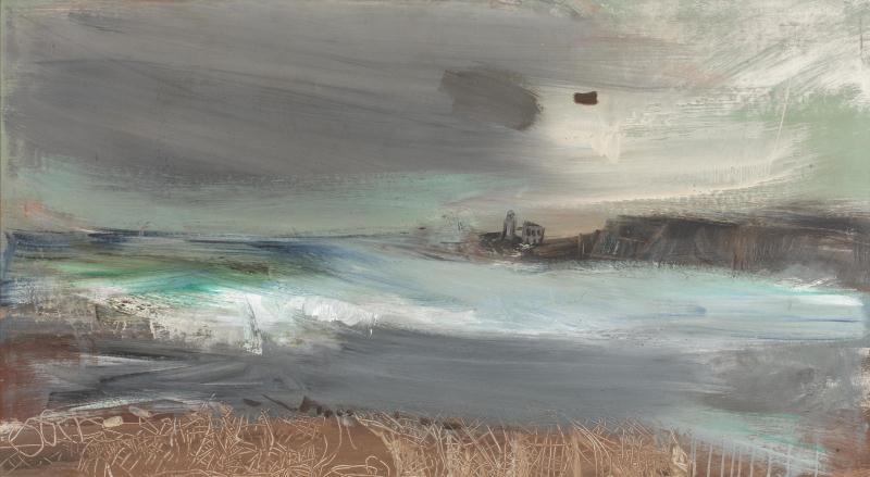 Artwork by Joan Kathleen Hardy Eardley, Catterline, Made of Oil on board