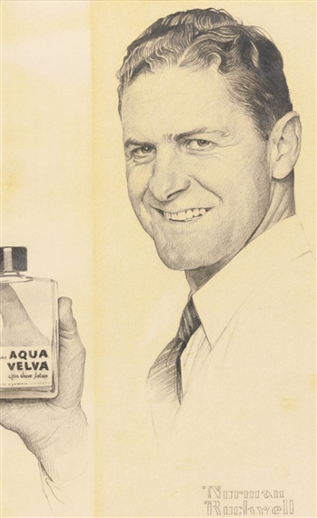 A Luxury that Actually Does You Good the Aqua Velva Man