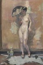 Standing nude - Jan Van Rijswijck