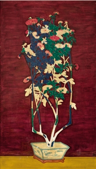 POTTED CHRYSANTHEMUMS - Sanyu