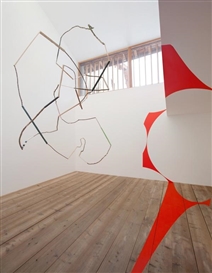 “Drawing in Space” at Galleria Monica de Cardenas, Zuoz