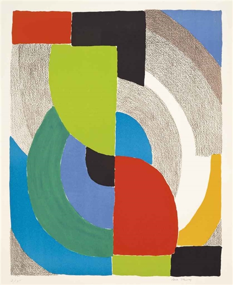 Olympie by Sonia Delaunay, Circa 1970
