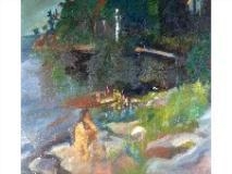 2 Works: Meditation; Sunlit Trees Over a Bay by Keith Wilson