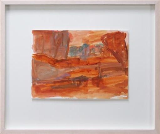 2 Works: Thinking of Caves Kakadu; Evening Mootwingee by Idris Murphy, 1998-1999