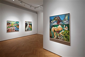 Paintings and drawings from the 1980s by Gunar Örn Gunnarsson on view at Moeller Fine Art