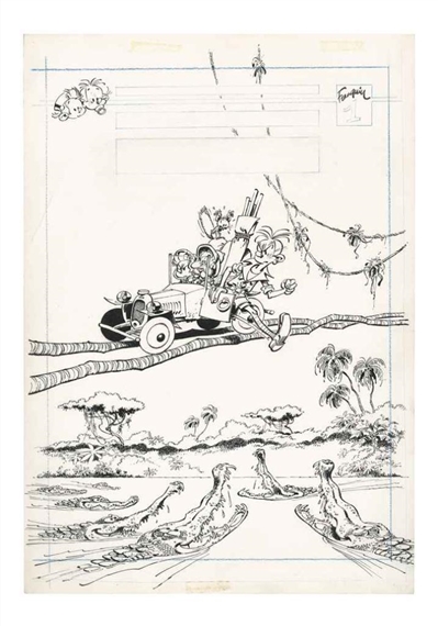 SPIROU ET FANTASIO, HS01 - L'HERITAGE , DUPUIS by André Franquin, 1976