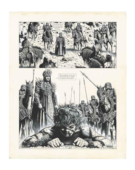 ARN, LA VENGEANCE D'ARN (T.01, PLANCHE 4), LES HUMANOÏDES ASSOCIES by Jean-Claude Gal, 1981