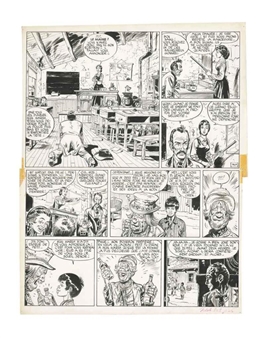 BLUEBERRY L'HOMME A L'ETOILE D'ARGENT (T.06, PLANCHE 34), DARGAUD - Jean Baptiste Giraud