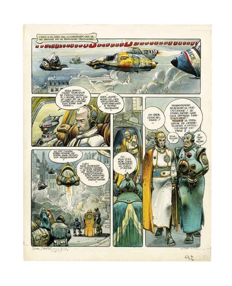 Enki Bilal | FOIRE AUX IMMORTELS (1980) | MutualArt