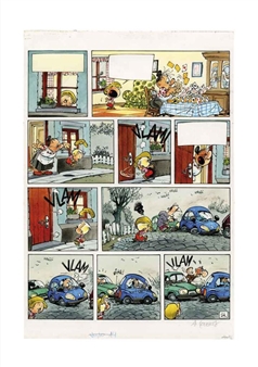 JOJO, LA BALLADE DES QUATRE SAISONS (T.14, PLANCHE 24), DUPUIS - Andre Geerts