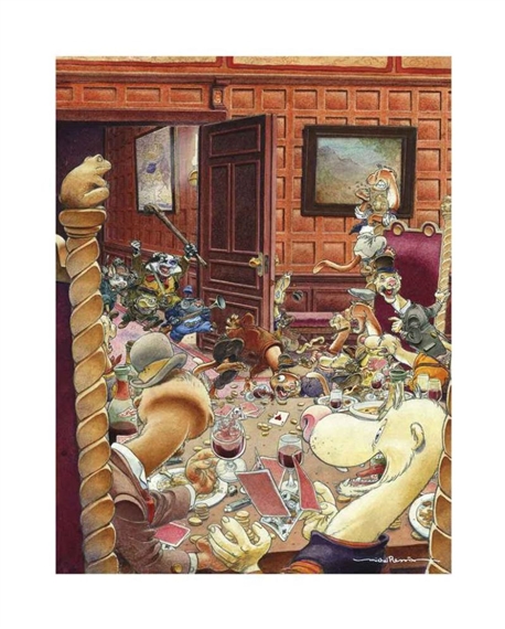 LE VENT DANS LES SAULES, FOUTOIR AU MANOIR (T.04) by Michel Plessix, 2000