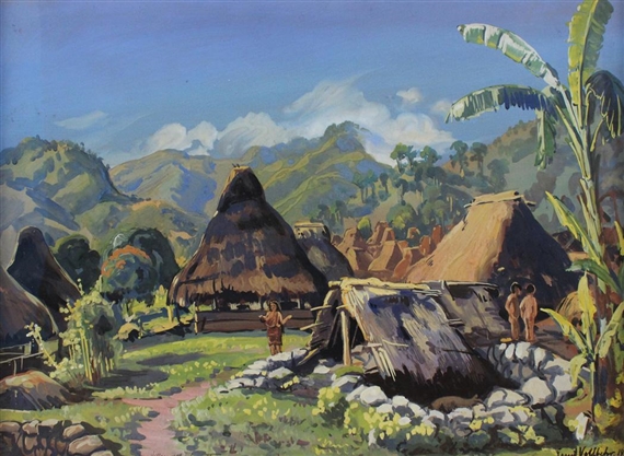 Village of the Igorettes by Ernst Vollbehr, circa 1931
