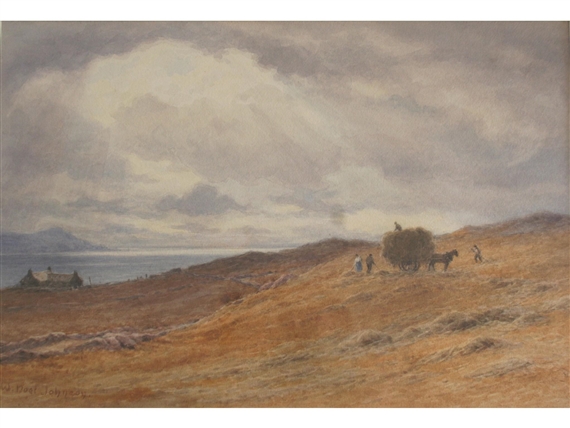 THE HAY CART - W. Noel Johnson