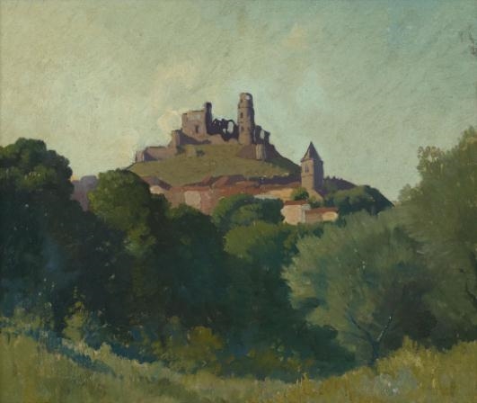 Chateau Grimant by Elioth Gruner, 1924