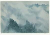 Peak in Cloud by Kaii Higashiyama, 1977
