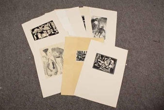 Set of 10 ; TWENTY PRINTS - Michaelis School of Fine Art