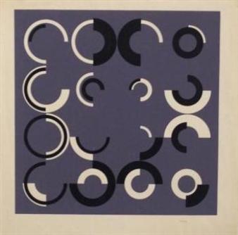 Untitled Abstract - M. Witson