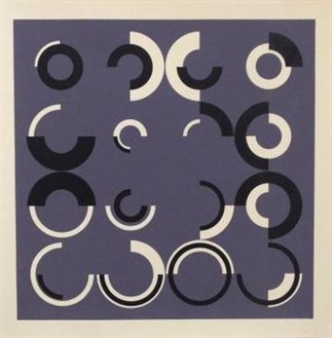 Untitled Abstract - M. Witson