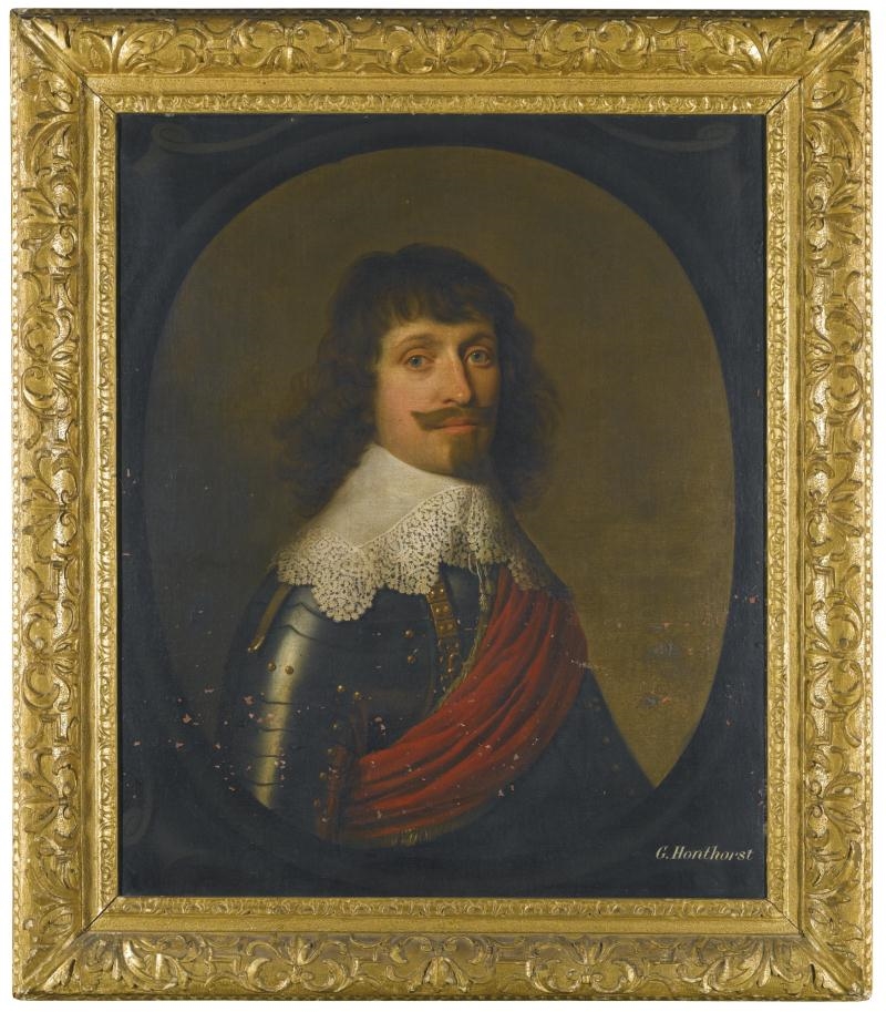 Gerrit van Honthorst | PORTRAIT OF A GENTLEMAN, HEAD AND SHOULDERS ...