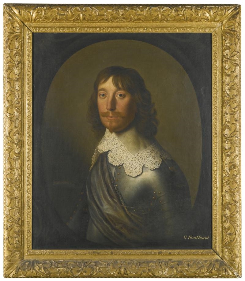 Gerrit Van Honthorst | PORTRAIT OF A GENTLEMAN, HEAD AND SHOULDERS ...
