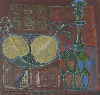 Pineapple and Decanter - Josephine Mullen