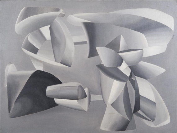 Grey Scale Composition by John Ferren, 1937