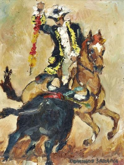 Cavaleiro Tauromáquico by Domingos Saraiva
