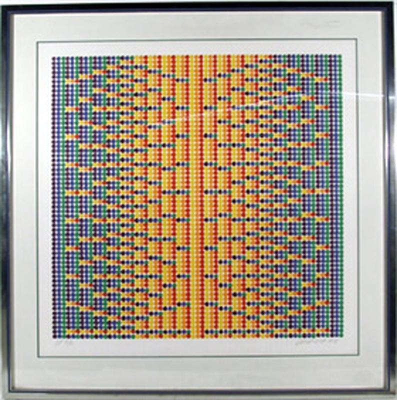 Artwork by David Roth, Untitled 4, Made of Serigraph