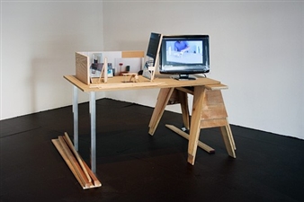 Model in the Studio with Model of the Studio - Vishal Jugdeo