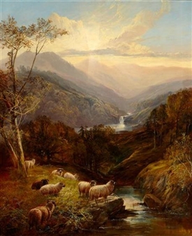 At the Head of the Valley - Joseph Adam