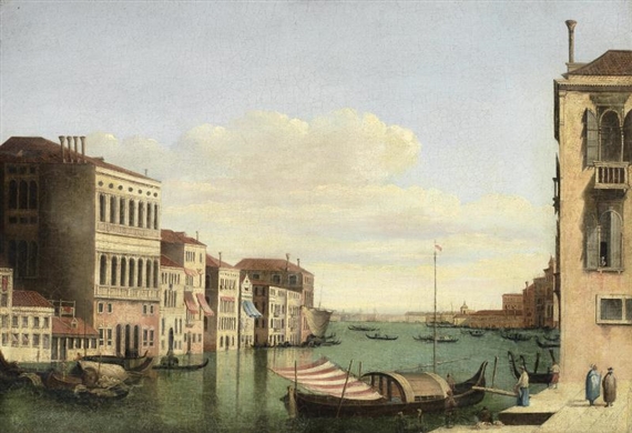 The Grand Canal by Canaletto