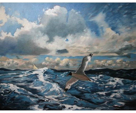 John Rohda | Coastal Flight | MutualArt
