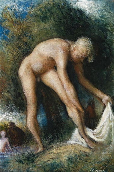BOY BATHING by William Dobell, 1939