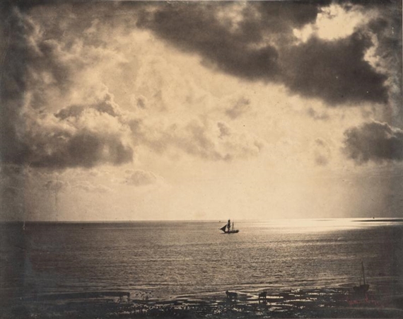 BRICK AU CLAIR DE LUNE by Gustave le Gray, 1856/1857