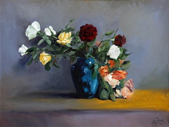 Still life with roses - Artem Melik-Azaryants