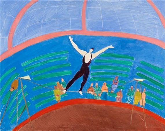 Tightrope Walker by Sally Avery, 1982