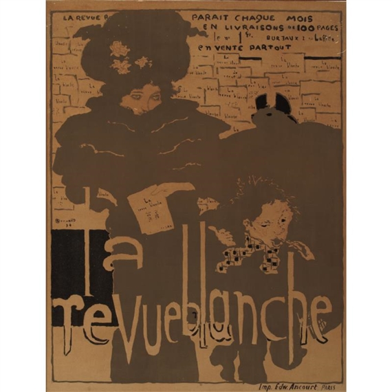 LA REVUE BLANCHE by Pierre Bonnard, 1894