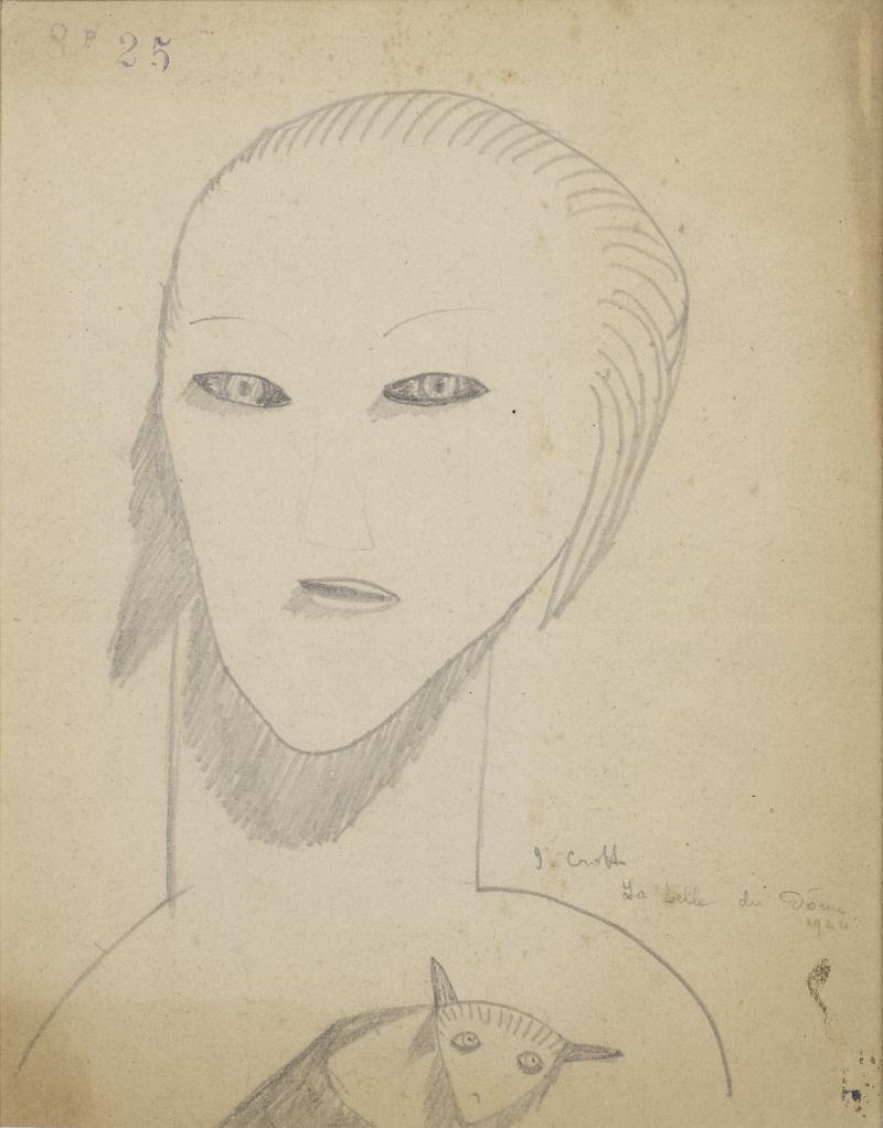 LA BELLE DU DOME by Jean Crotti, 1924