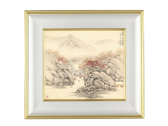 Landscape in the fall by Seiko Okuhara