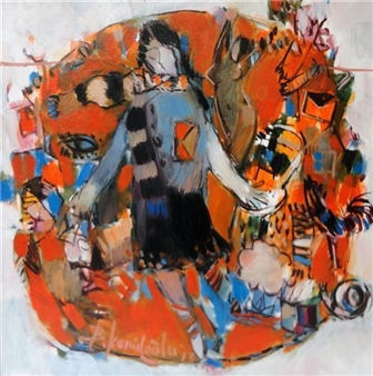 Baran Kamiloğlu Paintings - Doku Art Gallery, Istanbul