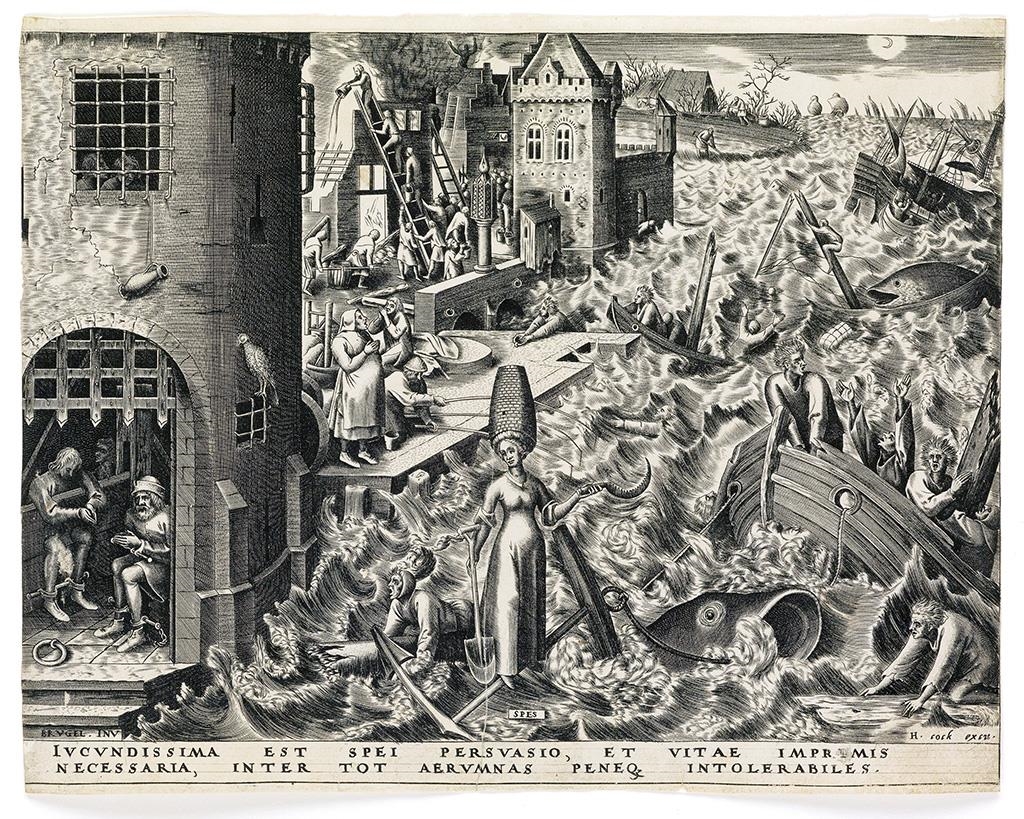 Artwork by Pieter Brueghel the Elder, Hope, Made of Engraving