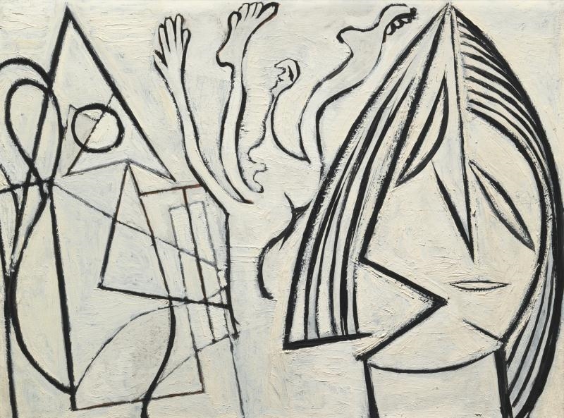 Pablo Picasso, NU AUX BRAS LEVÉS (1907)