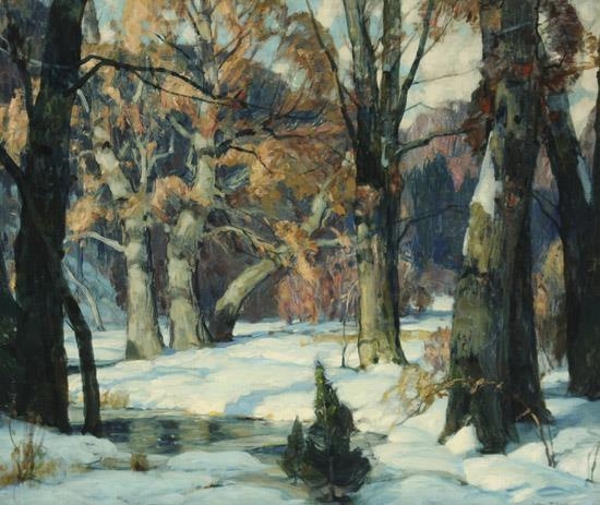 Morning Sun by John Fabian Carlson