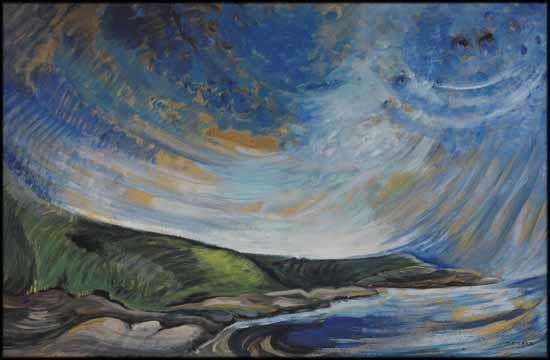 Sea and Sky, Off Beacon Hill by Emily Carr, 1935