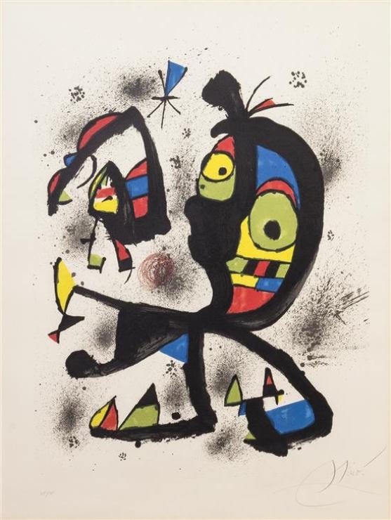 Obra grafica by Joan Miró, 1980